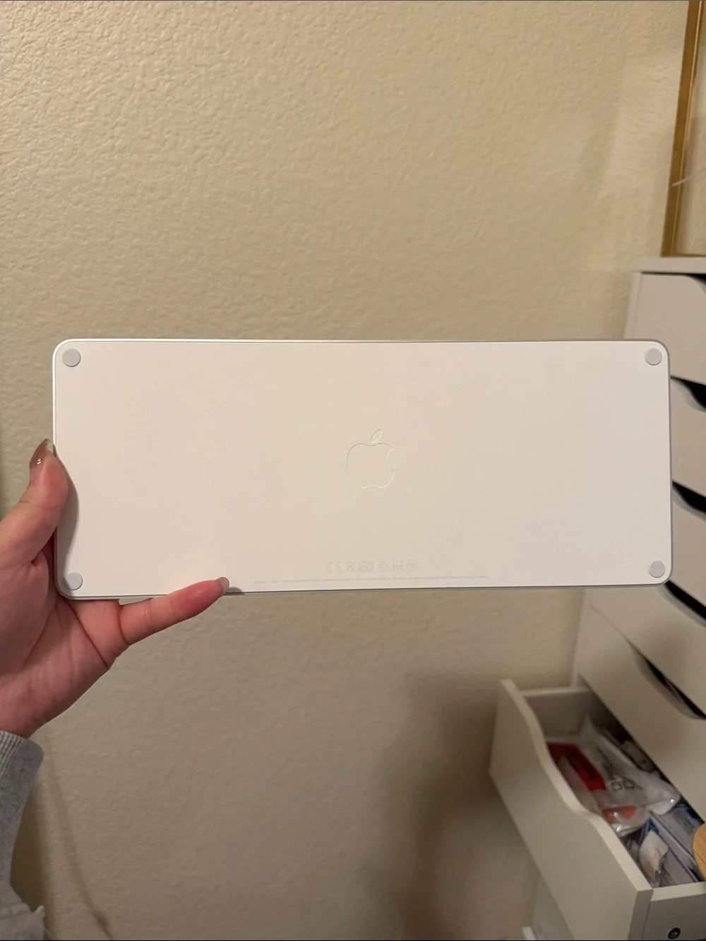 Apple Compact Keyboard — White and Silver